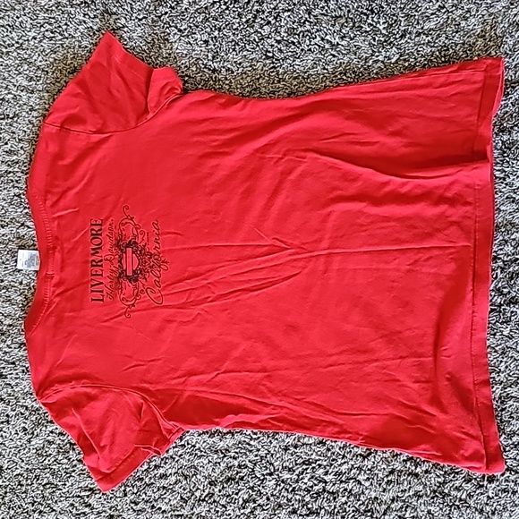 STUNNING RED BLING  HARLEY DAVIDSON LIVERMORE - Picture 10 of 11